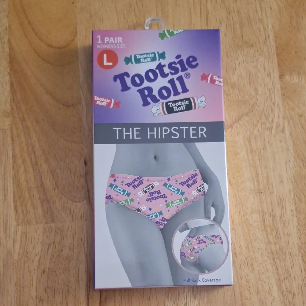 Women's Hipster Tootsie Roll Size L New In Box Panties